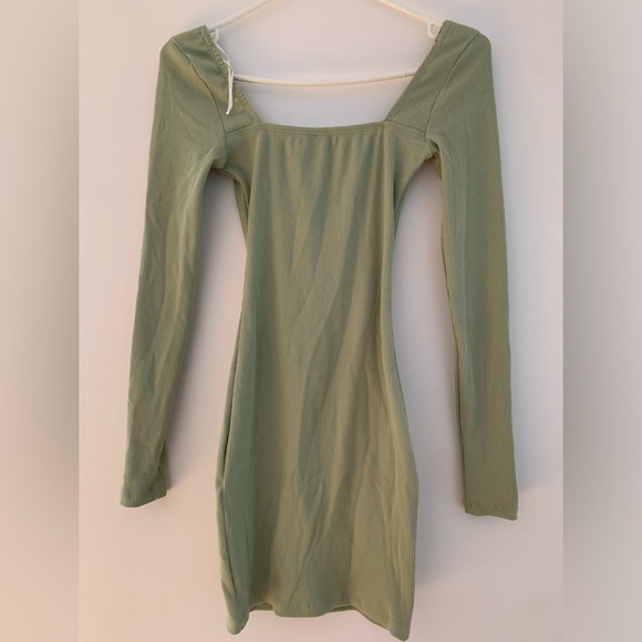 denielle mini dress sage - Picture 3 of 5